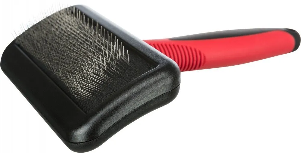 Jemný kartáč, tenké drátěné štětiny, plastová rukojeť, 7