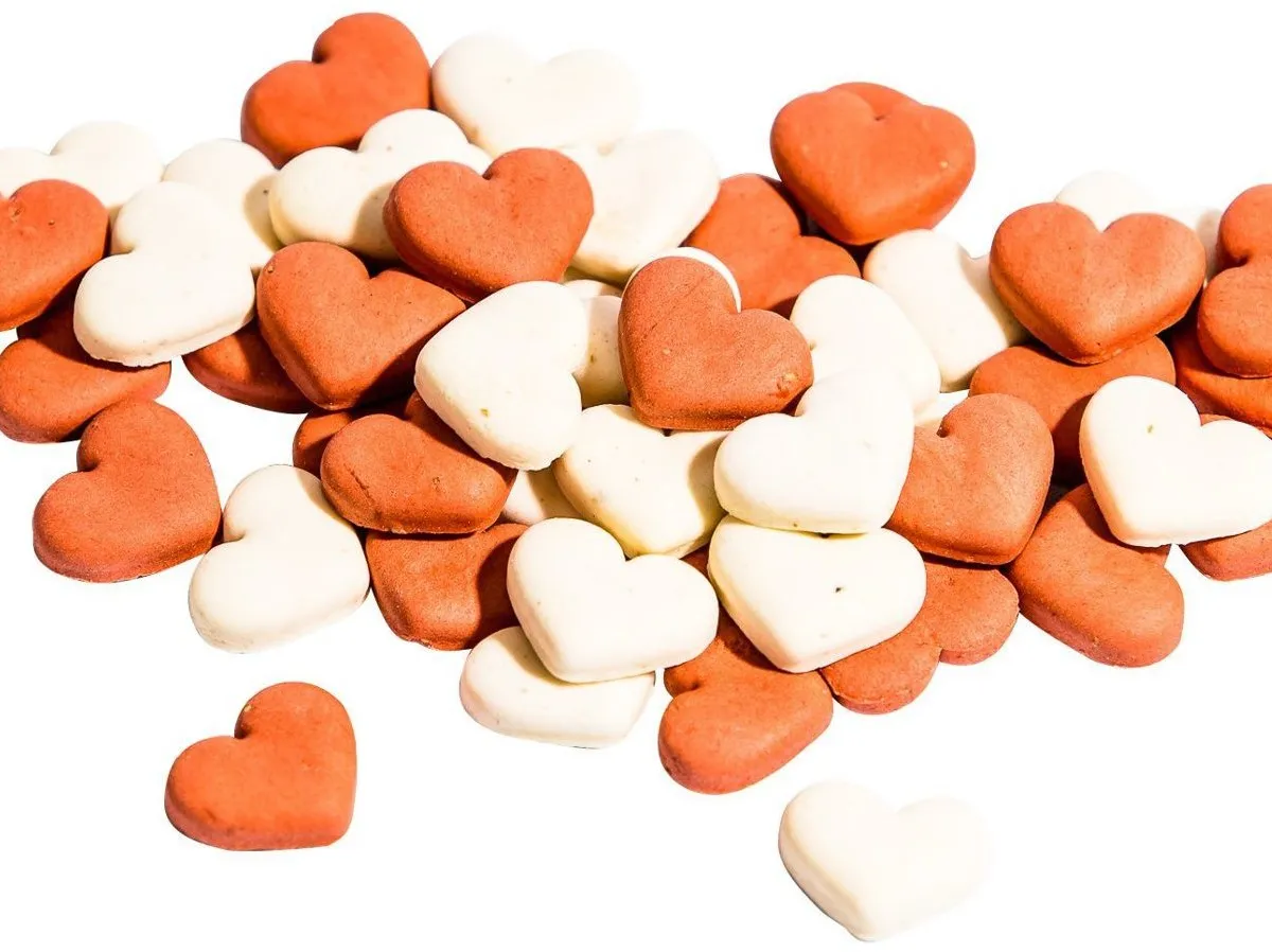 MINI HEARTS MIX STRAWBERRY jahodová srdíčka