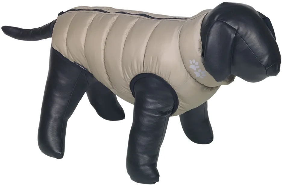 Nobby obleček pro psa LIGHT oboustranný šedá / béžová