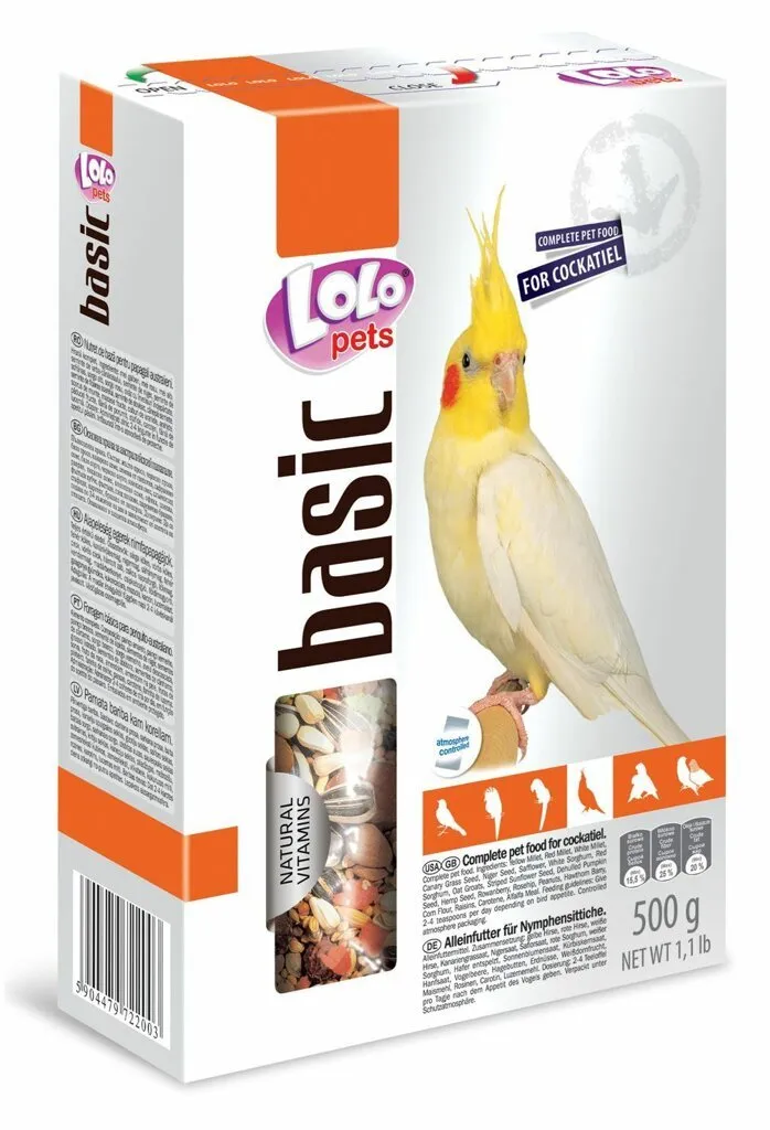 LOLO BASIC kompletní krmivo pro korely