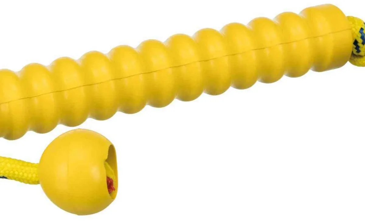 SPORTING tvrdý MOT-Long na laně, přírodní guma 20 cm/44 cm - DOPRODEJ