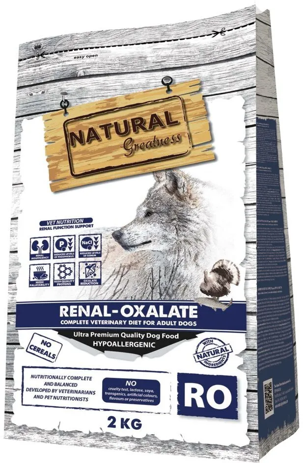 Natural Greatness RENAL - OXALATE veterinární dieta pro psy