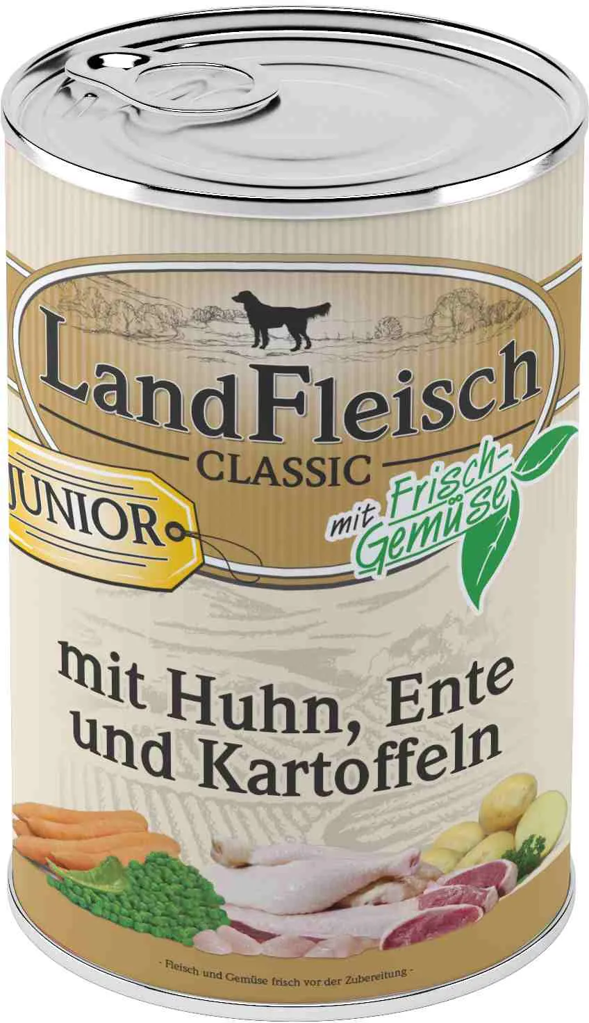 Landfleisch Dog Classic Junior kuře, kachna, brambory