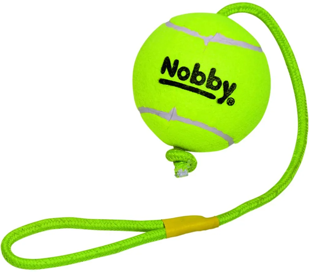 Nobby hračka tenisový míček s lanem