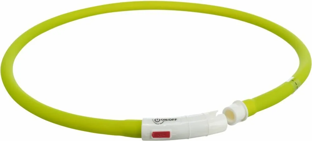 Flash USB svítící obojek XS-XL 70 cm / 10 mm - (RP 2,10 Kč)