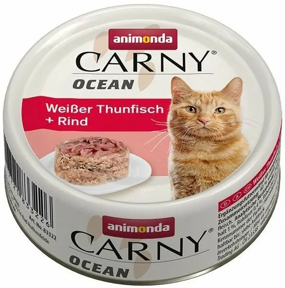ANIMONDA konzerva CARNY Ocean - tuňák + ráčci