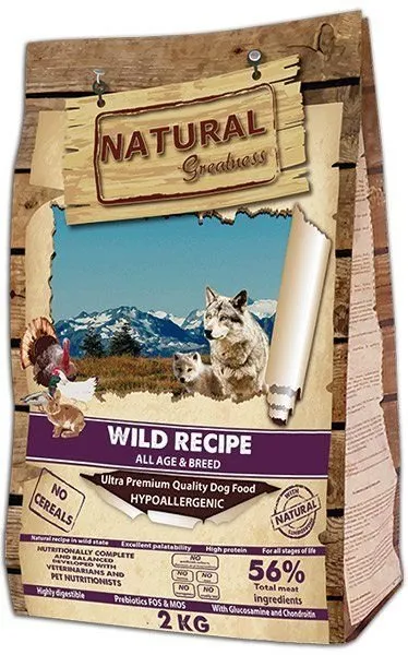Natural Greatness Wild Recipe All B./kachna,krůta,kuře