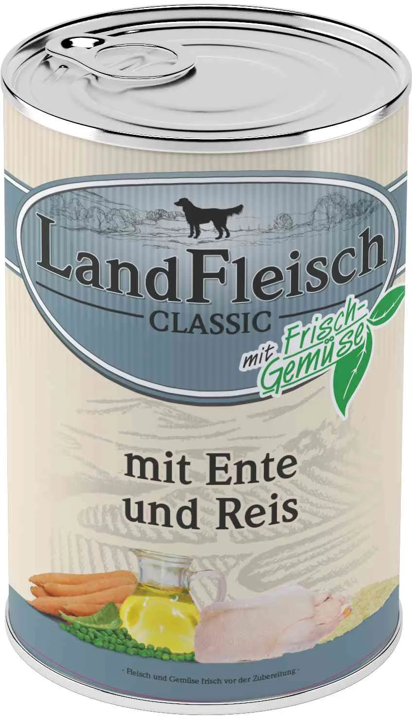 Landfleisch Dog Classic kachna s rýží