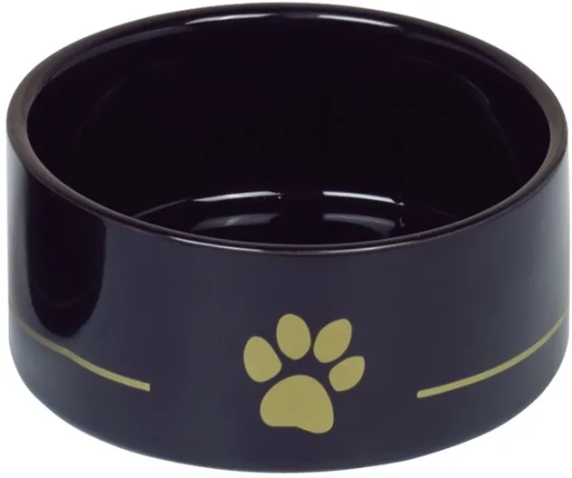 Nobby keramická miska GOLDEN PAW černá 15