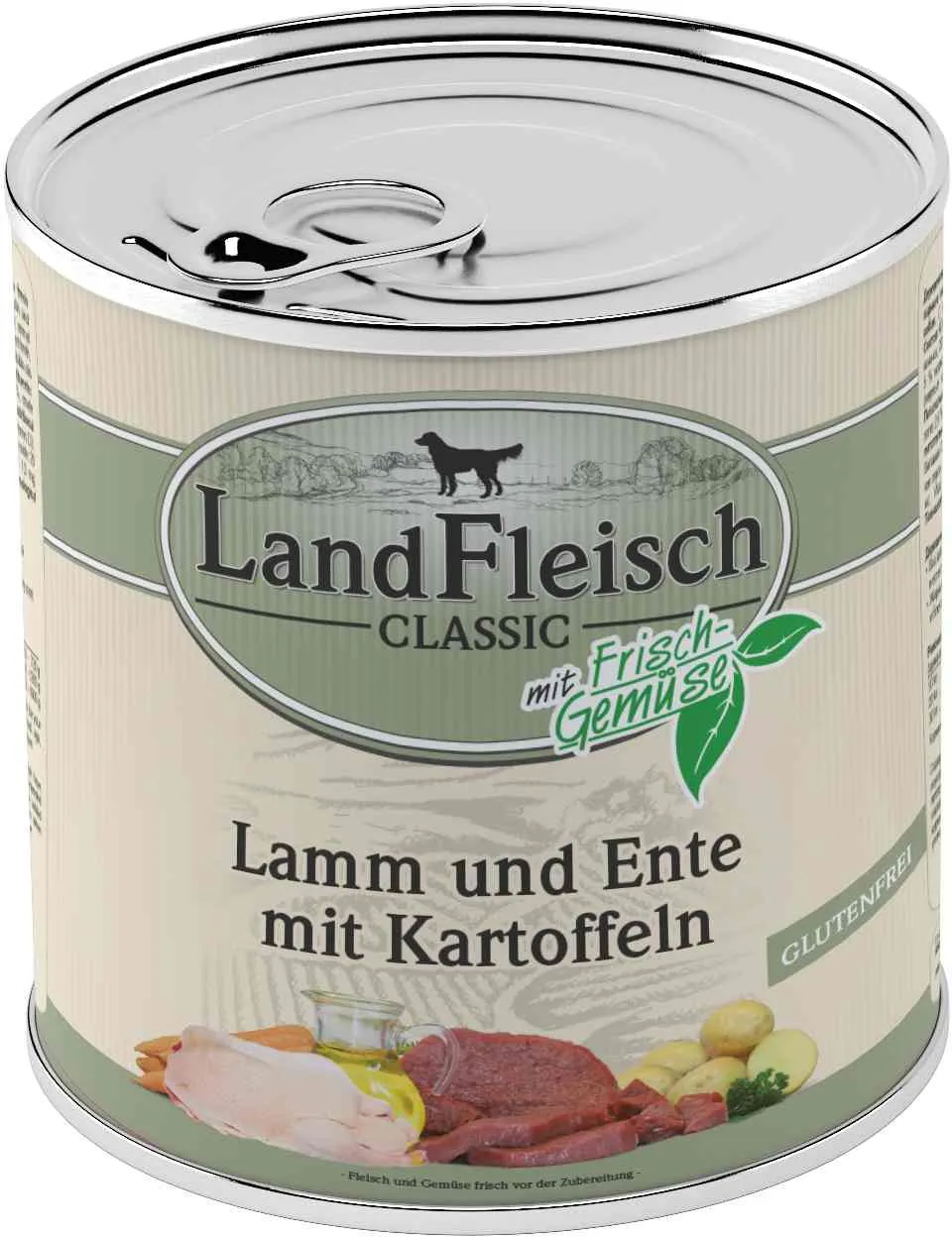 Landfleisch Dog Classic jehněčí, kachní, brambory