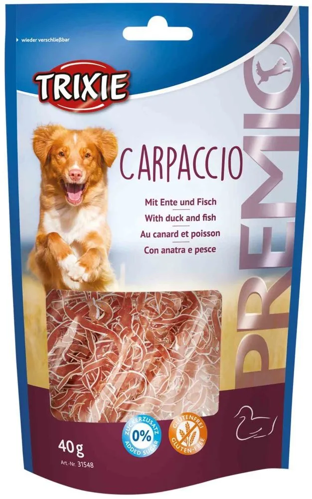 Premio CARPACCIO s kachnou a rybou
