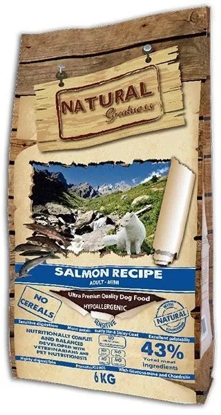 Natural Greatness Salmon Recipe Mini Sensitive /losos