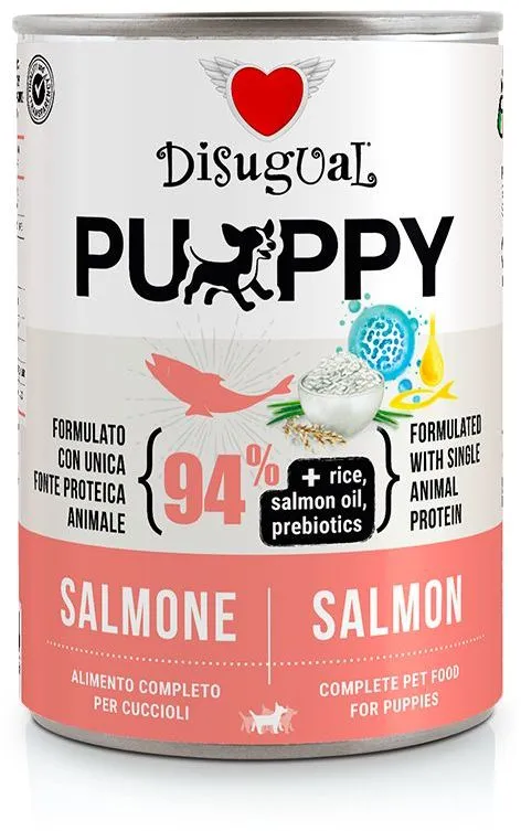 Disugual Dog Single Protein Puppy Losos konzerva