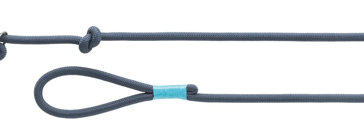 BE NORDIC vodítko, kulaté, L-XL: 1.70 m/ø 13 mm, tmavomodrá/světlemodrá