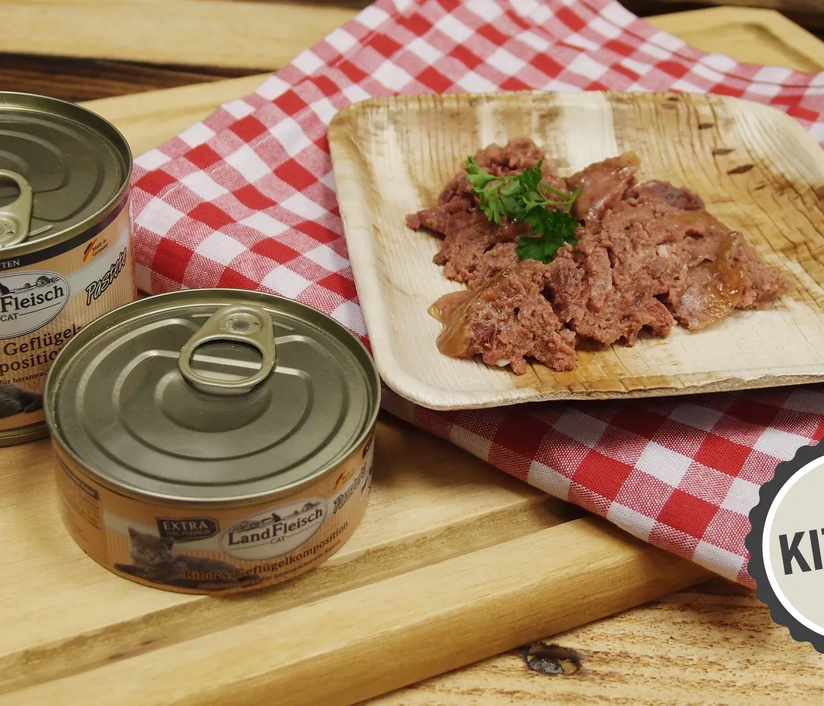 Landfleisch Cat Kitten Pastete hovězí, drůbež