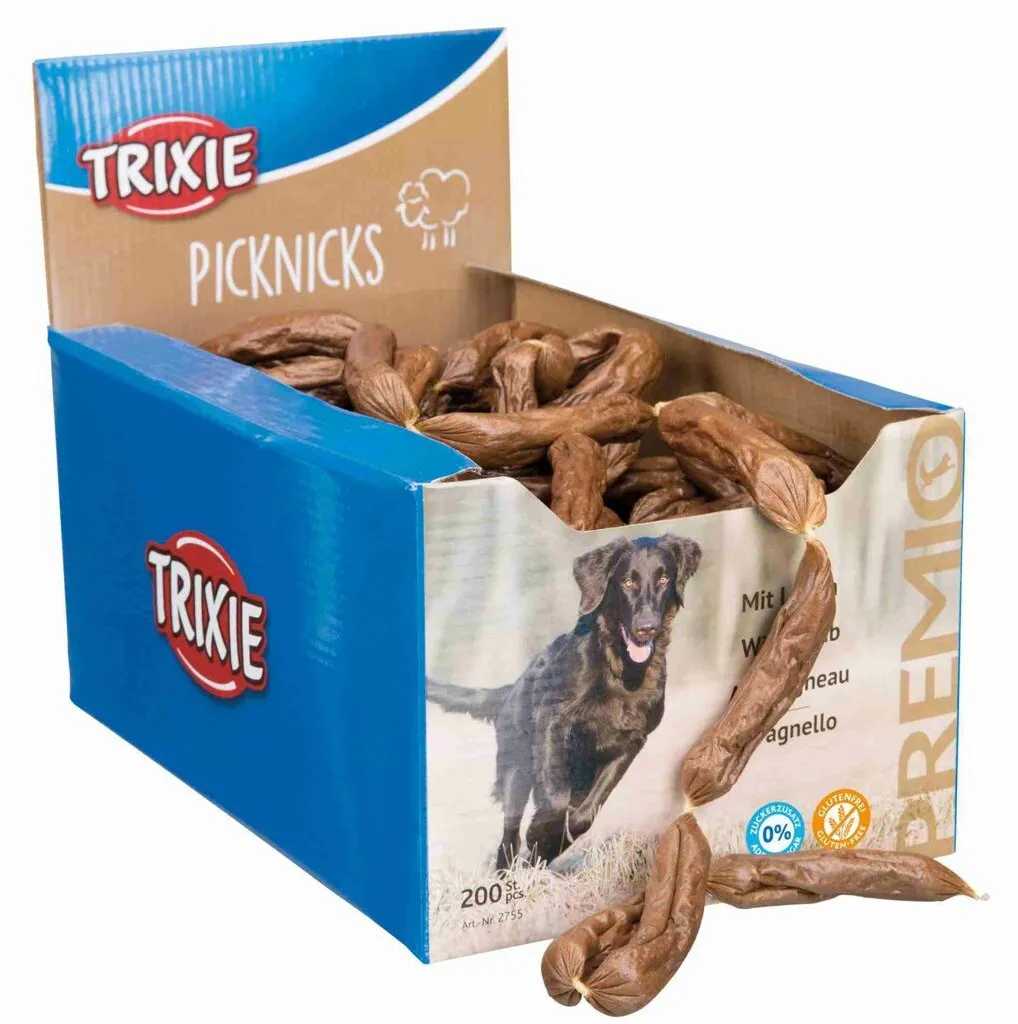 Premio PICKNICKS klobásky - 8g, 200ks - TRIXIE