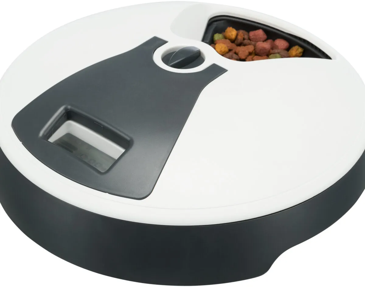 Automatické krmítko TX6, dávky 6 x 240 ml,  prům 32 x 10 cm (RP 2,90 Kč)