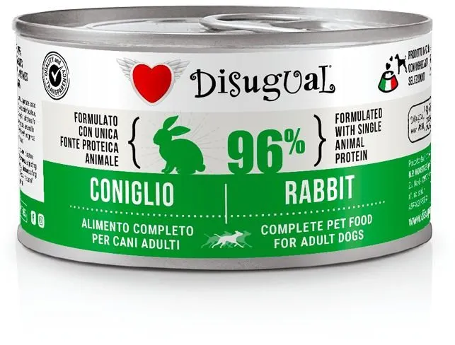 Disugual Dog Single Protein Králík konzerva
