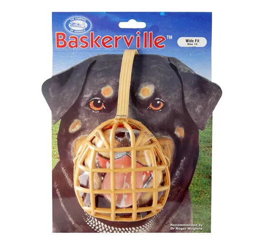 Baskerville náhubek plast vel