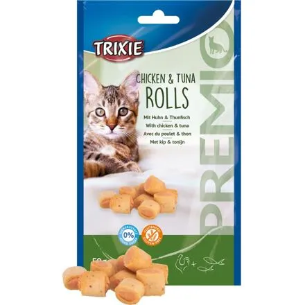 PREMIO Tuna Rolls 50 g - s tuňákem a kuřecím masem