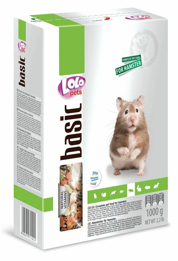 LOLO BASIC kompletní krmivo pro křečky