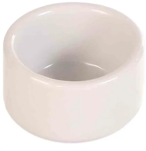 Keramické krmítko miska kulatá 25 ml/5 cm
