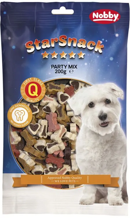Nobby StarSnack Party Mix kyblík pamlsky