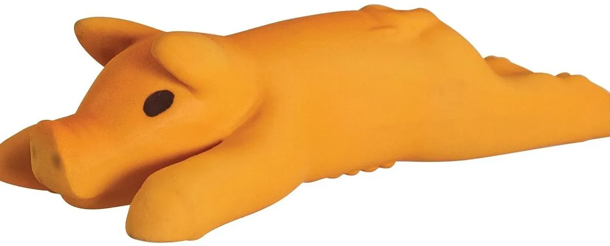 Prasátko rožněné se zvukem 13.5 cm, latex, HipHop