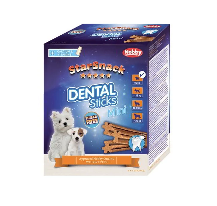 Nobby StarSnack Dental Sticks dentální pamlsky