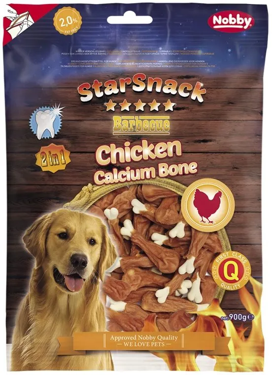 Nobby StarSnack Chicken Calcium Bone kalciová kost s kuřetem