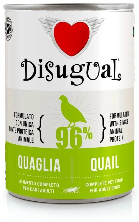 Disugual Dog Single Protein Křepelka konzerva