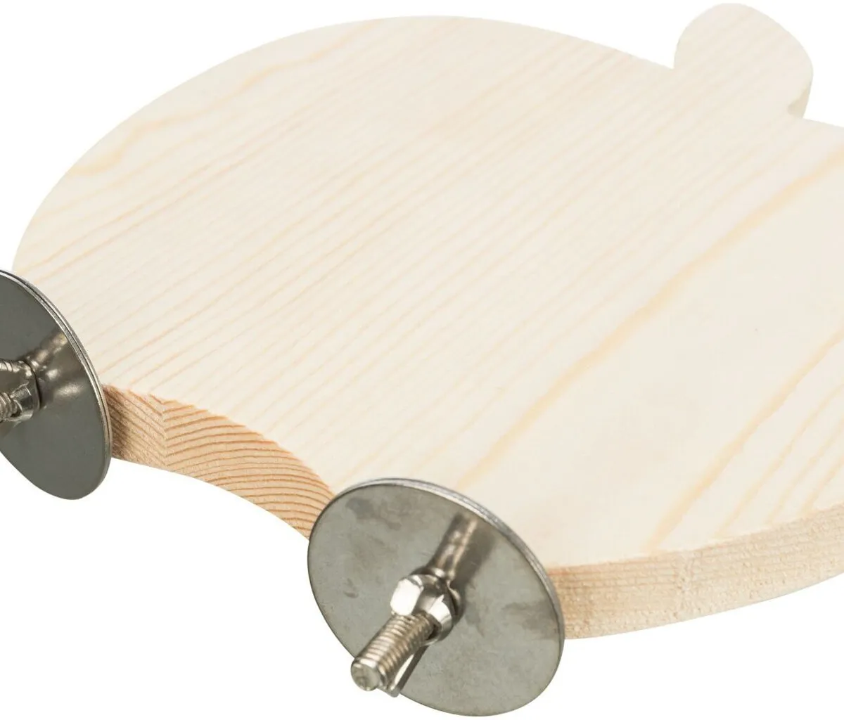 Plošina / přístřešek jablko pro drobné hlodavce, 21x17 cm, dřevo