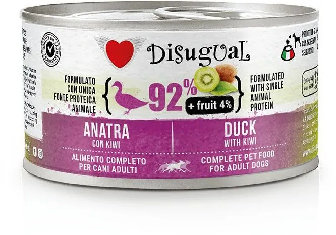 Disugual Fruit Dog Single Protein Kachna s kiwi konzerva
