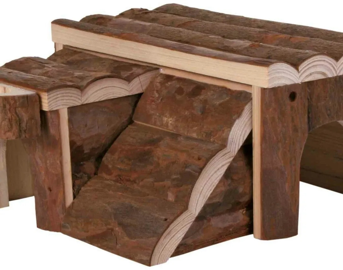 Dřevěný domek LUKA pro křečka 14x7x14cm TRIXIE