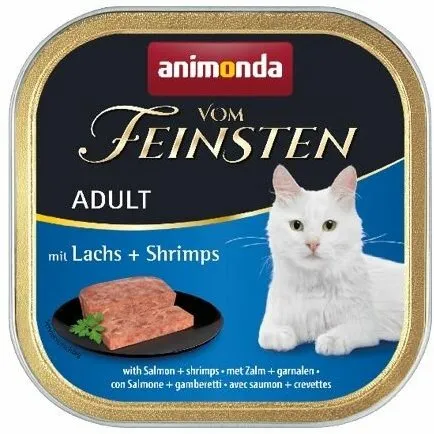 ANIMONDA paštika ADULT - losos,garnát pro kočky