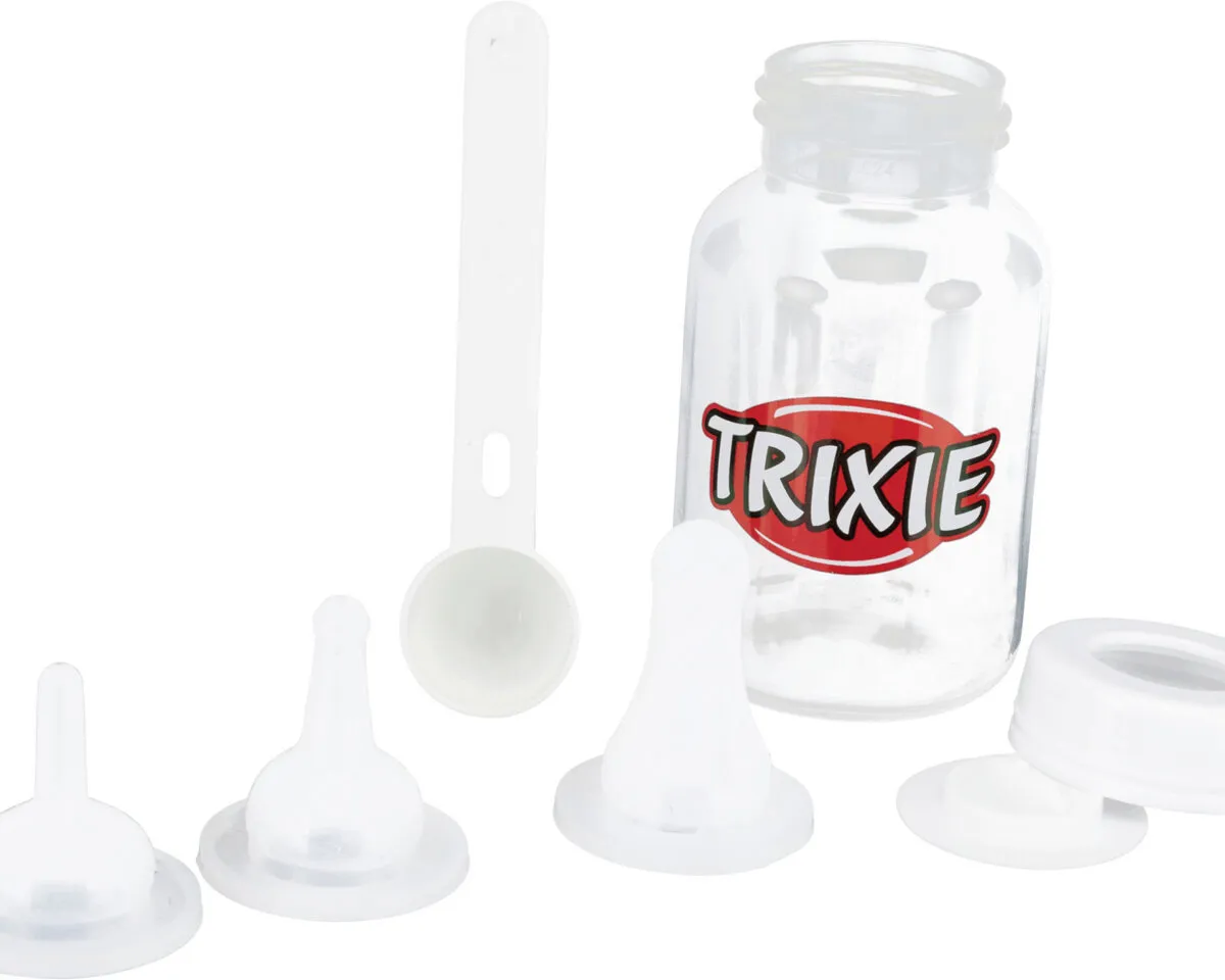 Kojenecký set, láhev 120 ml, 3 dudlíky, odměrka TRIXIE