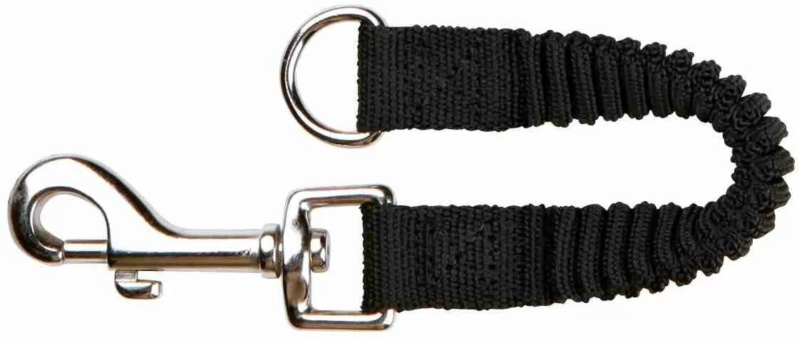 Tlumič tahu, nylonové vodítko s gumou 16 cm/ černé