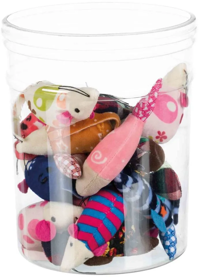 Myšky a rybičky plyš/látka 9-12 cm (1 ks)