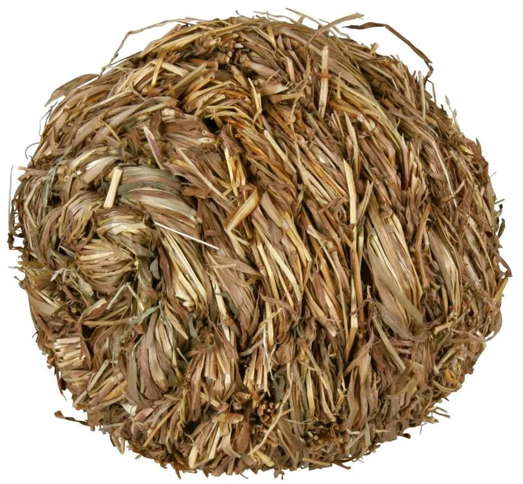 Míček s rolničkou z trávy