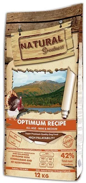 Natural Greatness Optimum Recipe Mini,Medium /krůta,kuře