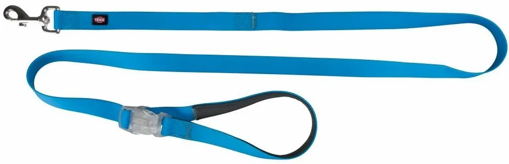 Neonové vodítko se svítící karabinou S-L 1,2-1,8m/25mm - DOPRODEJ (RP 2,10 Kč)