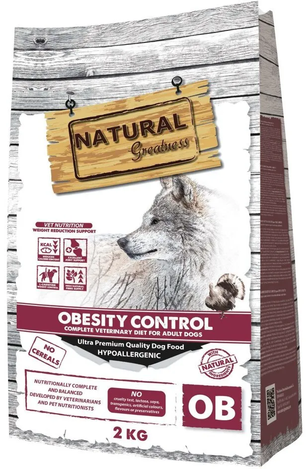 Natural Greatness OBESITY CONTROL veterinární dieta pro psy