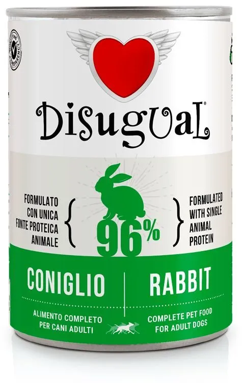 Disugual Dog Single Protein Králík konzerva