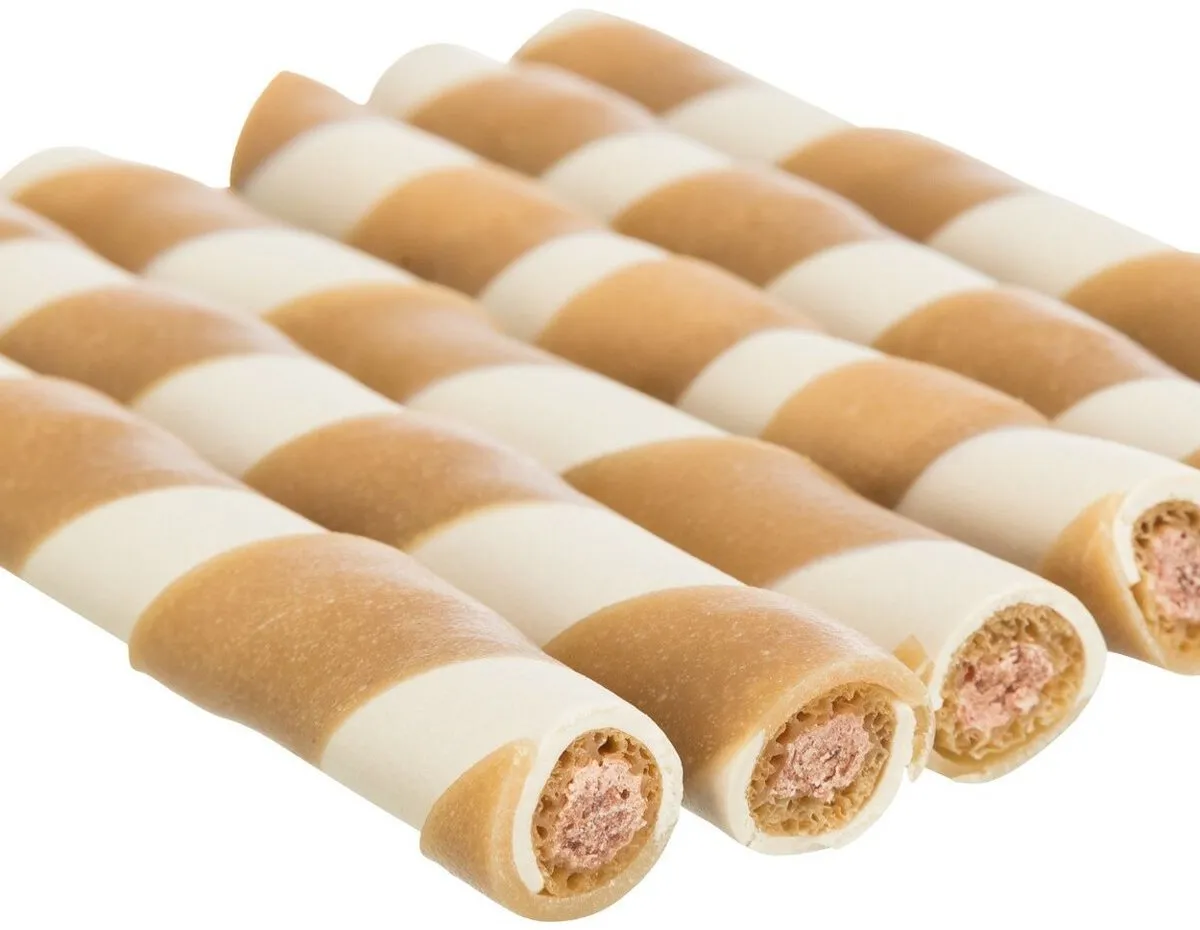 Chewing Roll, plněné žvýkací trubičky, 10 cm/ 17 g , [ 100 ks ]