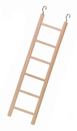 Nobby dřevěný závěsný žebřík pro papoušky