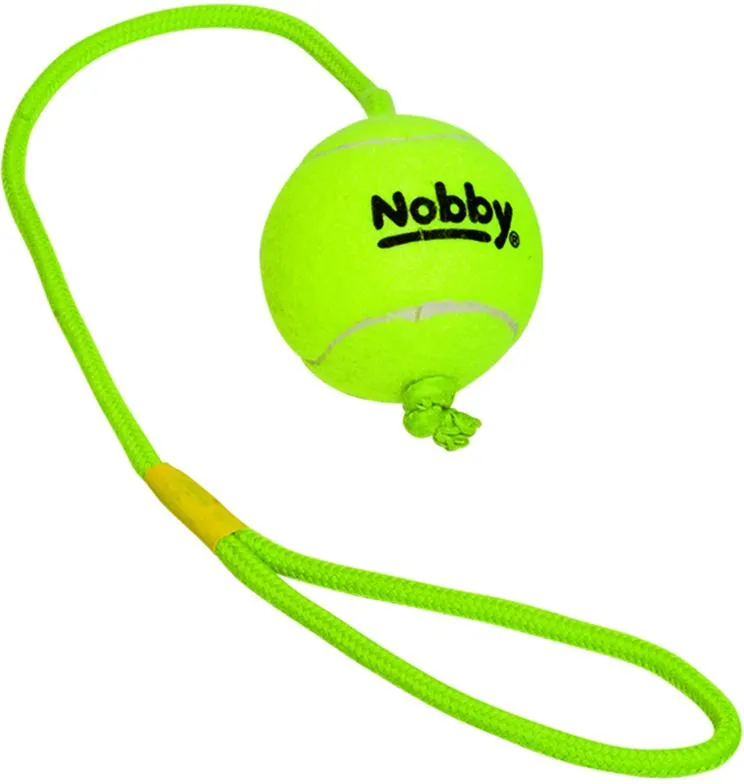 Nobby hračka tenisový míček s lanem
