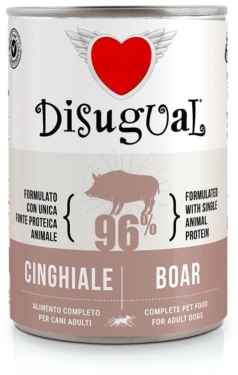 Disugual Dog Single Protein Divočák konzerva