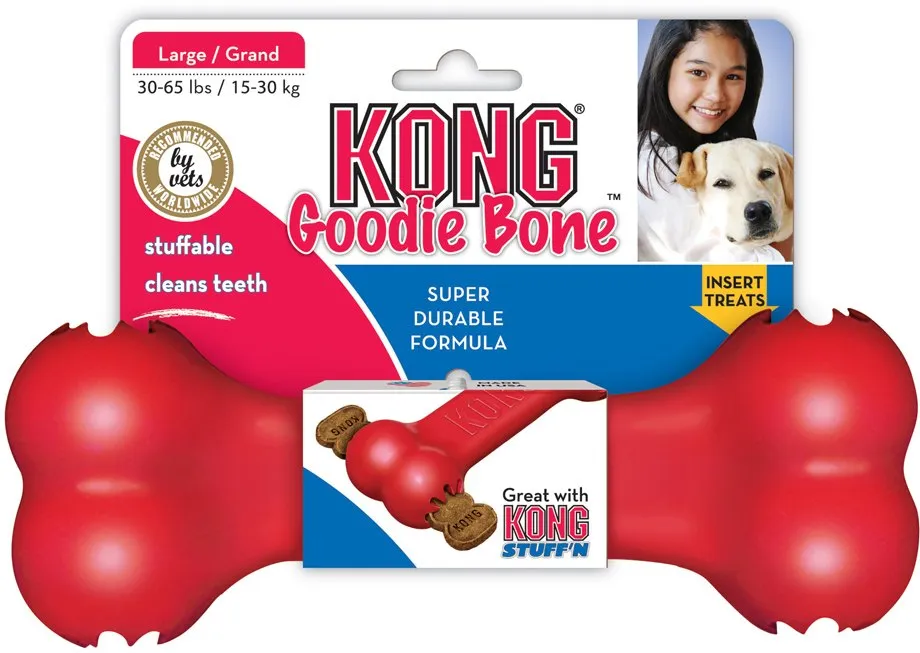 Kong Goodie Bone hračka pro psy gumová kost