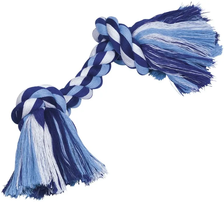 Nobby hračka uzel pro psy 21 cm 50 g modrá
