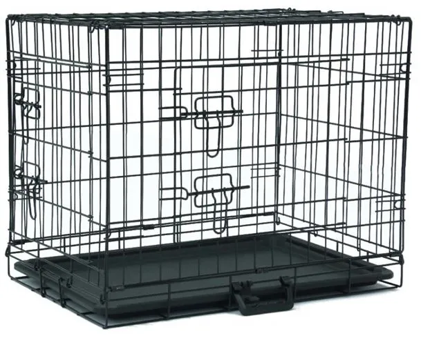 AK Pets skládací klec černá 107 x 7